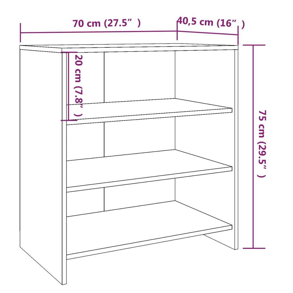 Credenze 3 pz | Madia | Buffet da pranzo | Armadio da pranzo Rovere Sonoma in Legno Multistrato