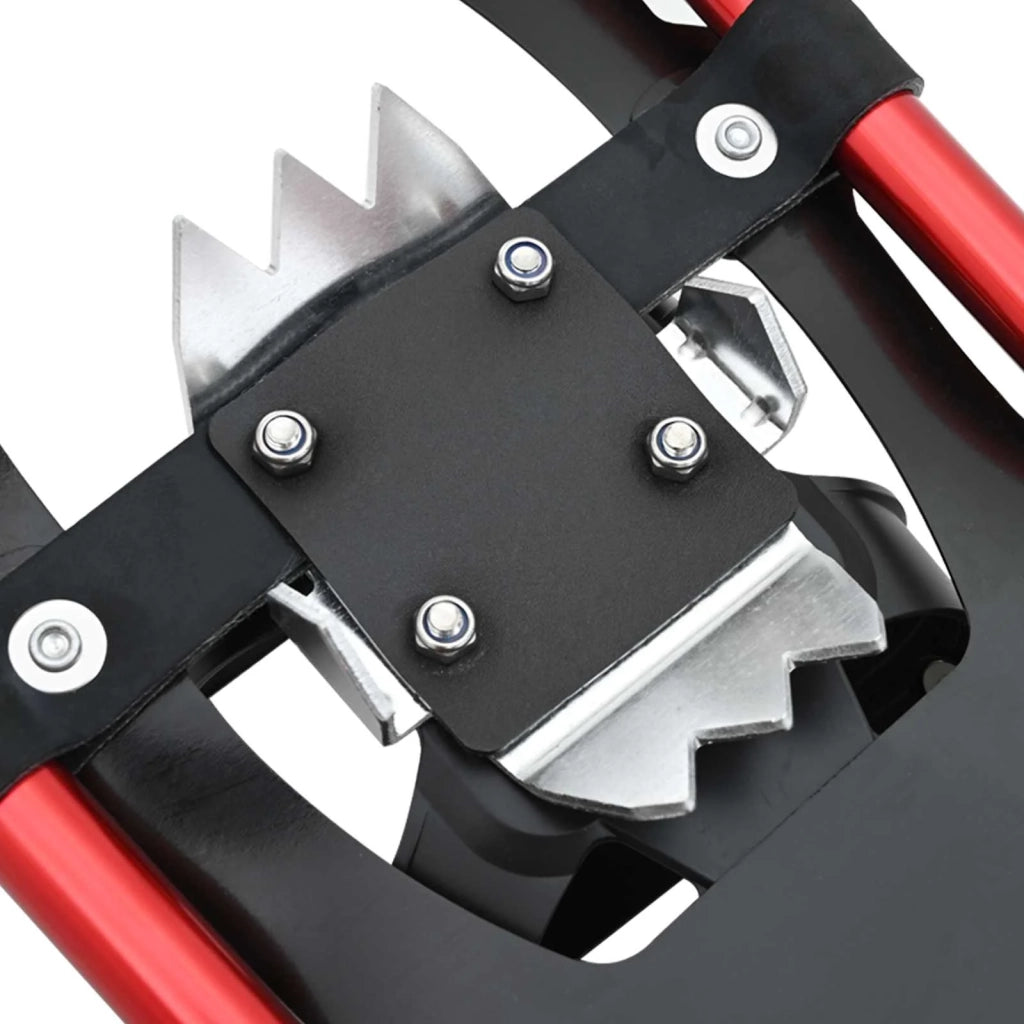 Ciaspole 3 in 1 Rosso e Nero 78,5 x 22 cm Alluminio e HDPE CFW2819034