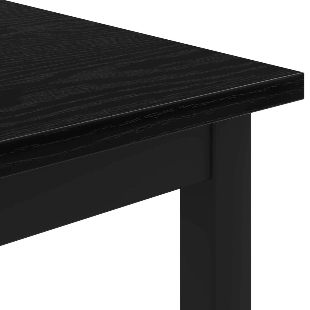 Tavolino da salotto | Tavolino da caff¨¨ | Tavolino da Soggiorno Rovere Nero 100 x 100 x 45 cm