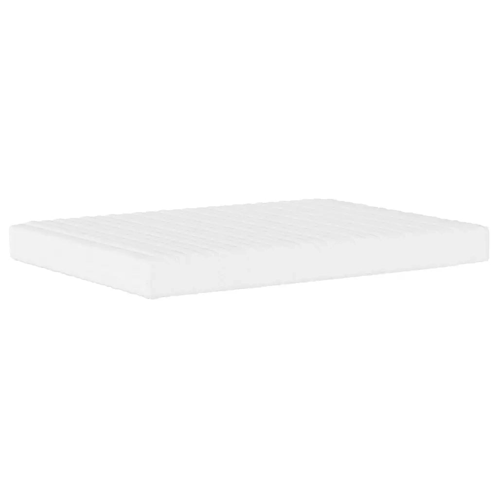 Letto con Materasso-Struttura Letto con Materasso Dover Blu 140x190 cm in Tessuto