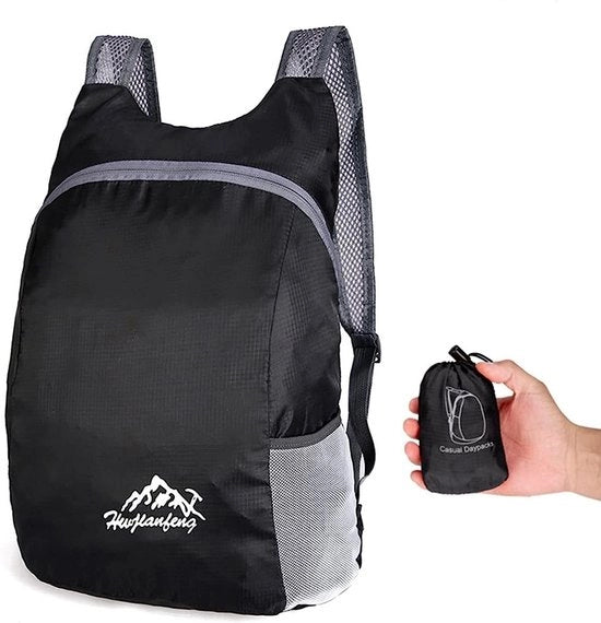 Zaino pieghevole Leggero - Impermeabile - 20 Litri - Compattabile - Zaino da viaggio - Nylon duraturo - Zaino pieghevole