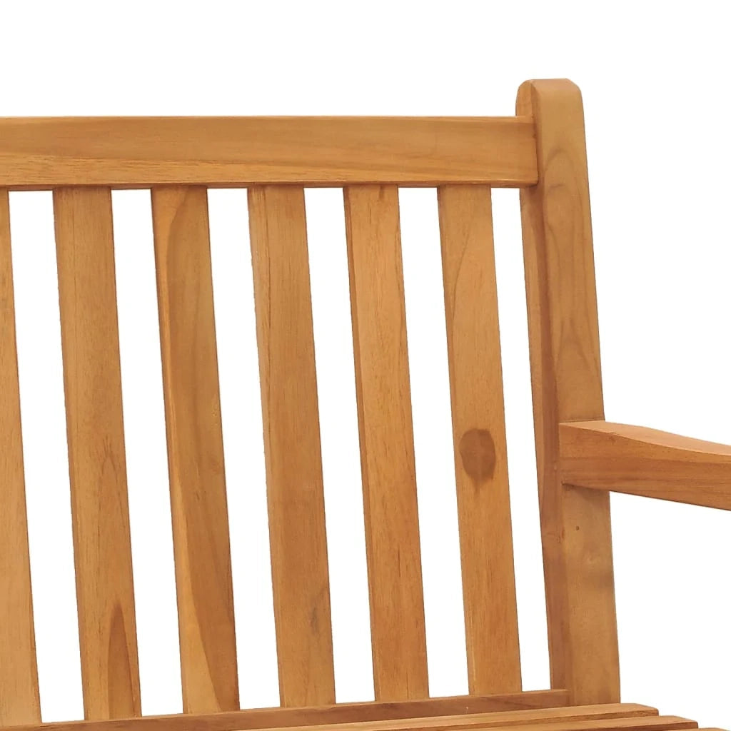 Panca da giardino mobili da esterno per patio terrazza 180 x 60 x 90 cm legno massello di teak 02_0011272