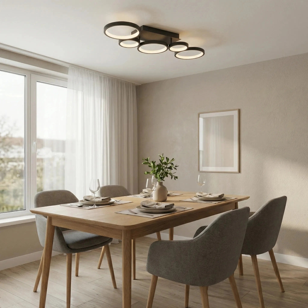 Lampada Da Soffitto Led App1913-c Black