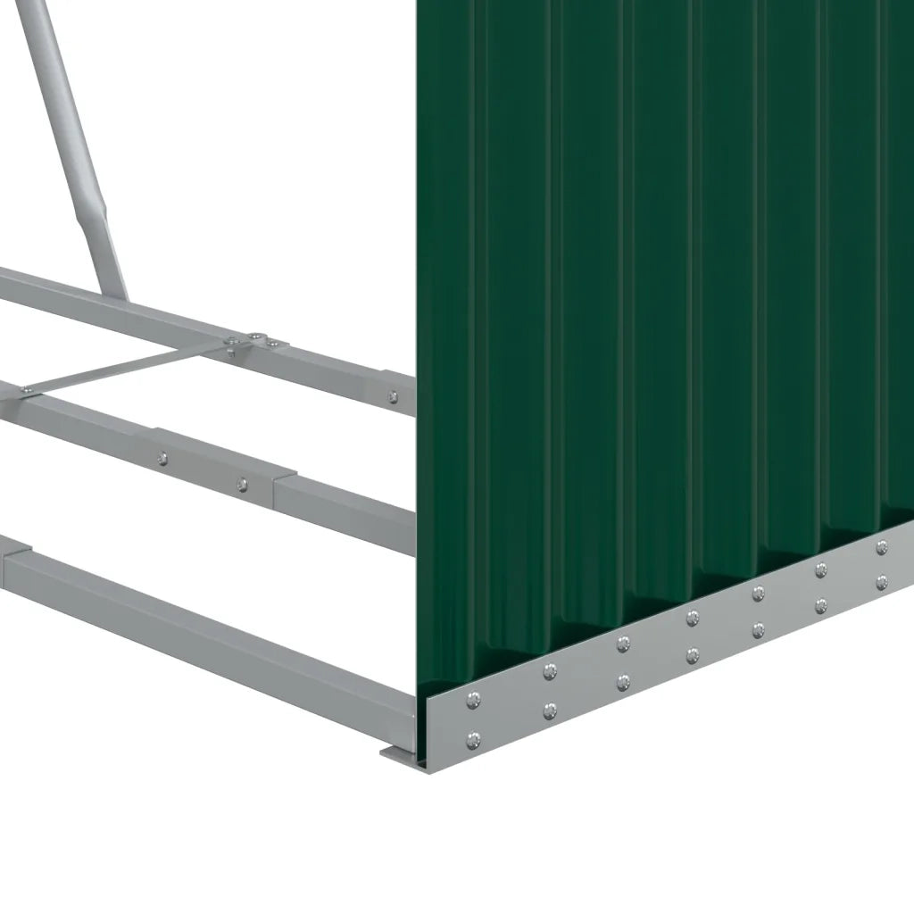Portaceppi Verde 120x45x100 cm in Acciaio Zincato CFW6906037
