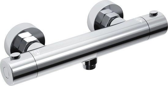 Douchekraan Termostatica con Blocco di Sicurezza e Funzione Eco-Stop