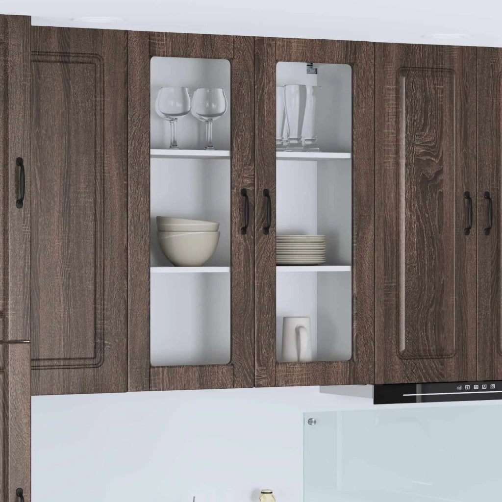 Pannello lavastoviglie Kalmar Rovere Marrone 80 x 31 x 100 cm