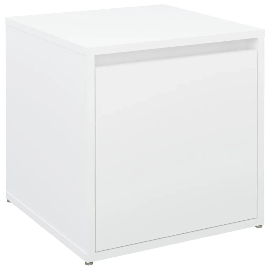 Cassetto Contenitore Bianco 40,5x40x40 cm in Legno Multistrato 808774