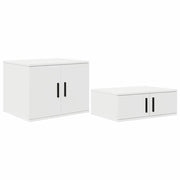 Armadio 2 pz Bianco 108 x 41 x 40 cm Legno multistrato CFW4391500