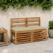 Cuscino per panchina SOEST 100% Poliestere Verde chiaro 948734