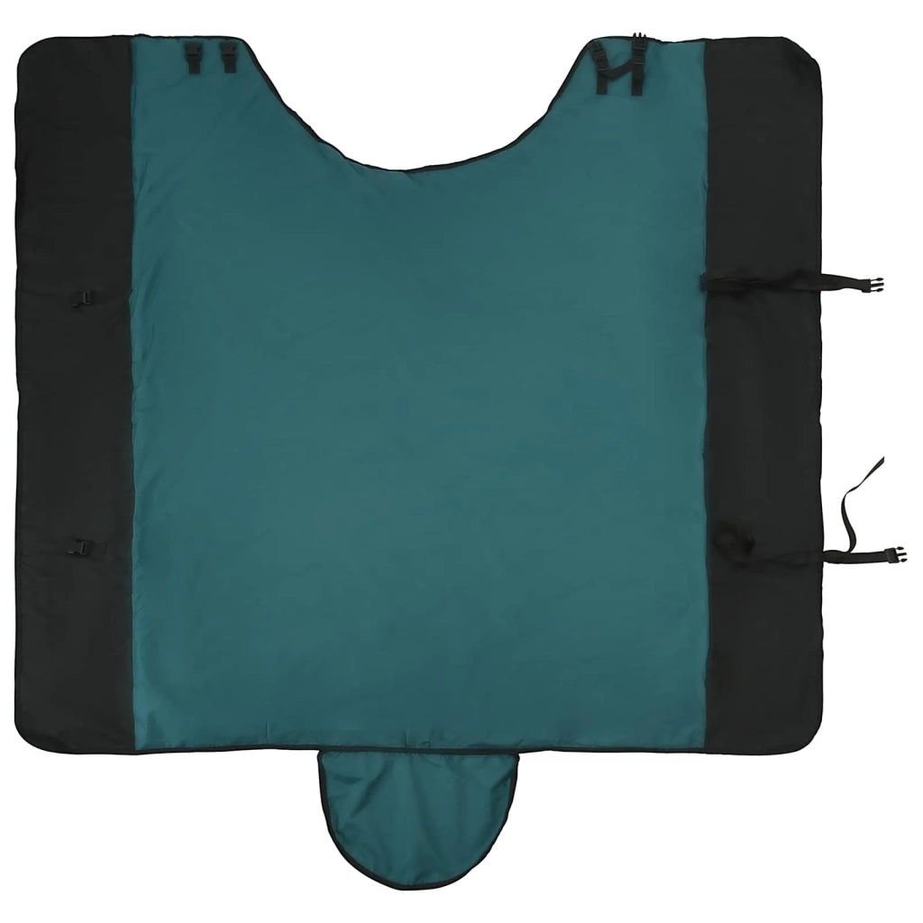 Coperta per Cavalli Verde Scuro e Nero 85 cm Poliestere 42013068