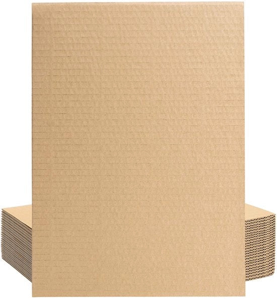 Pacco Carta A4 Gegolfo - 24 Fogli - 3 mm Spessore - Ideale per Imballaggio e Arte - Ottimo per Appassionati di Hobby - Protezione contro Danni