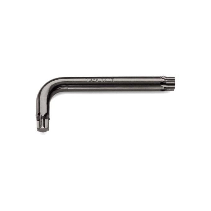 BETA 97TX Chiave Maschio Piegata Torx Acciaio Brunito taglia 40