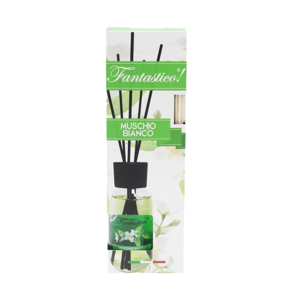 FANTASTICO DIFFUSORE PER AMBIENTE MUSCHIO BIANCO DA 125 ML