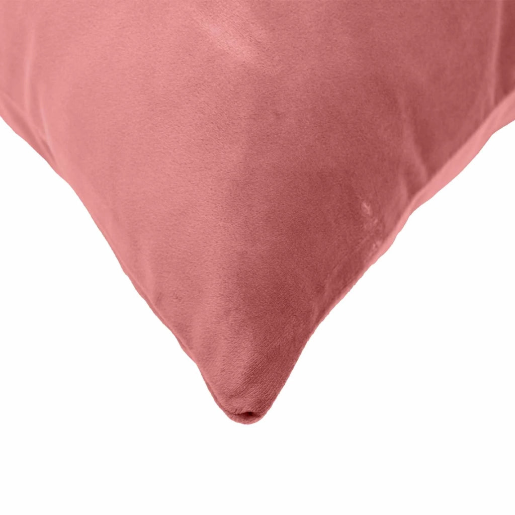 Cuscino con cuscino HEERLEN 6 pz Rosa Velluto 925296