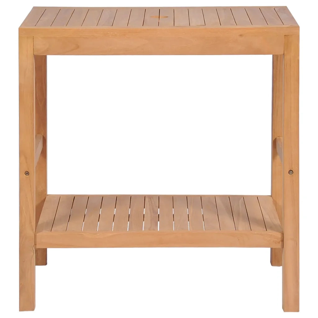 Mobile per Lavabo in Massello di Teak 74x45x75 cm 246492