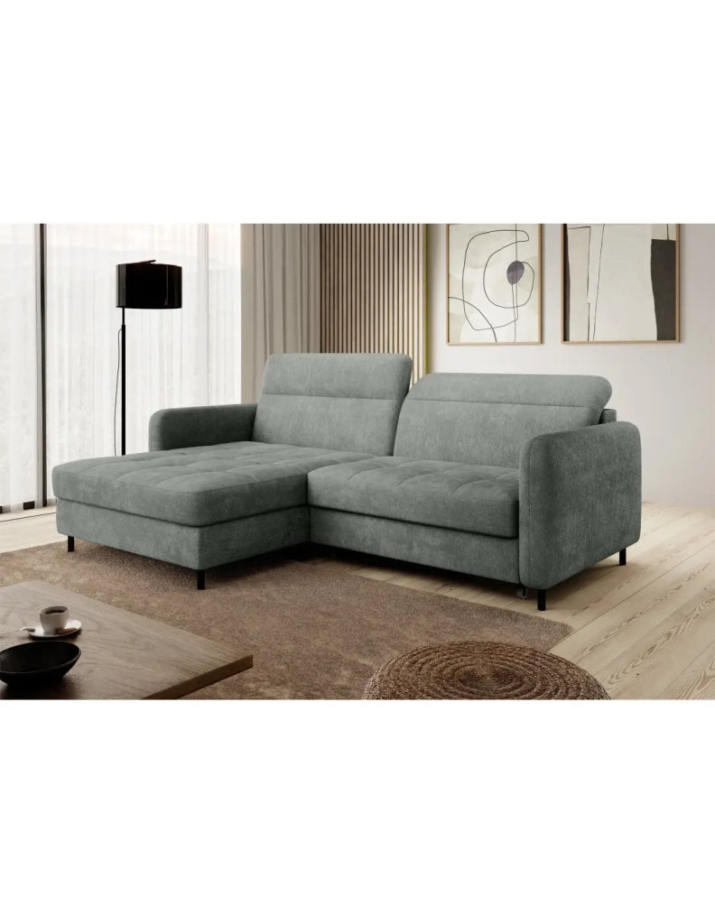 Divano ad angolo collezione GOUMSI colore Verde chiaro