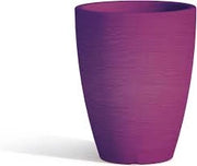 VASO IN RESINA MONACIS ADONE ROUND  H 37 cm. VARI COLORI Colore: Marrone