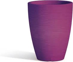 VASO IN RESINA MONACIS ADONE ROUND  H 37 cm. VARI COLORI Colore: Marrone