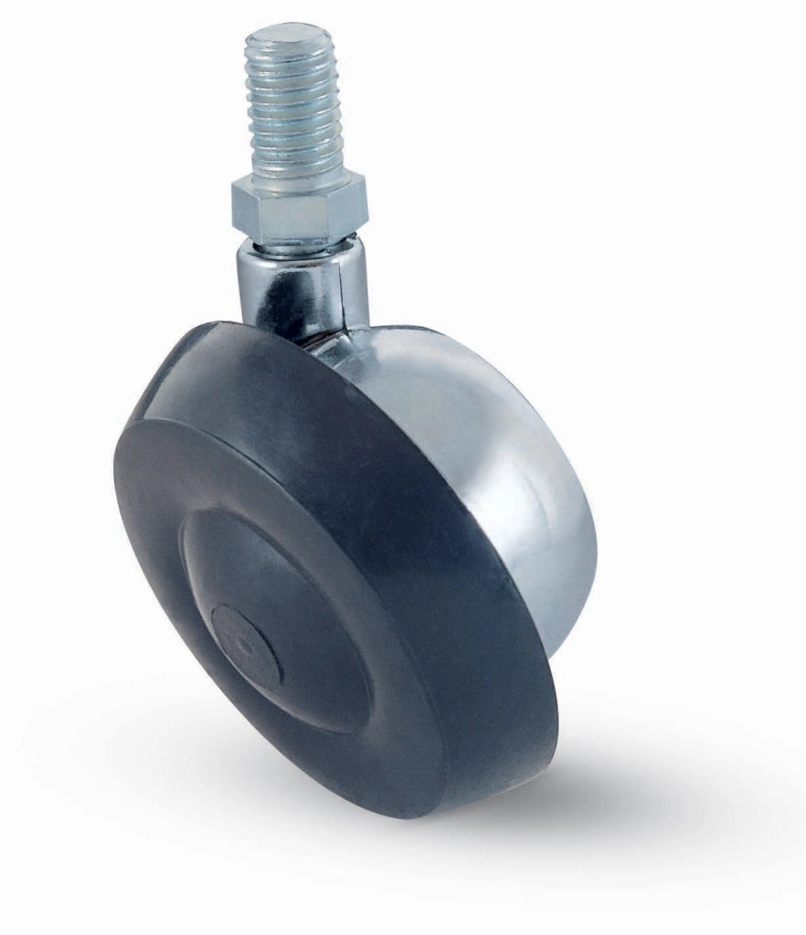 BL RUOTA SEMISFERICA PERNO D.40 CROMO 2 PZ- 4,0 blister