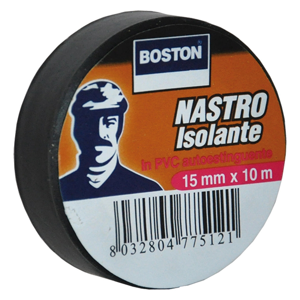 10pz nastro isolante mm. 15 x 10 mt - bianco cod:ferx.9003230nlm