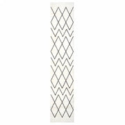 Tappeto del soggiorno | Tappeto da Cucina Bianco 300 x 60 cm Velluto