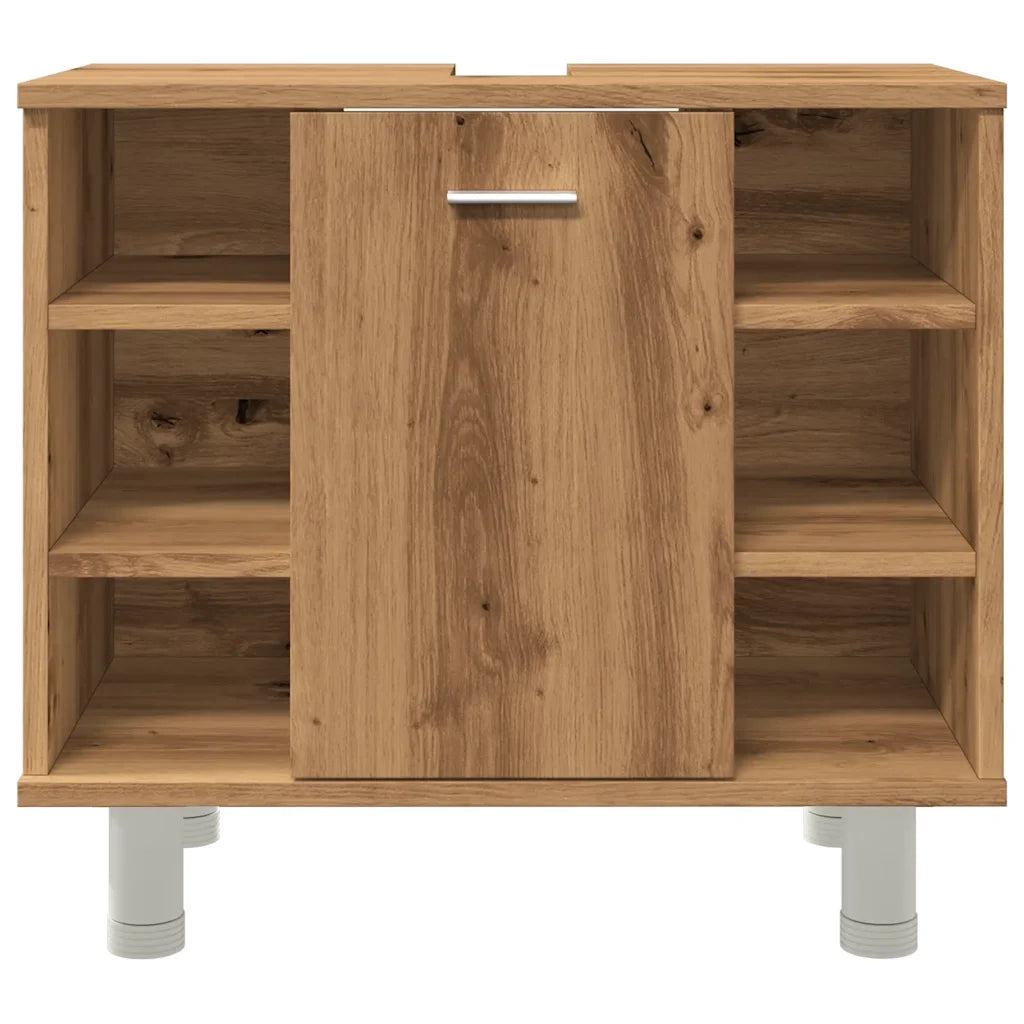 Armadietto Bagno | Armadio da bagno Artigianale 60x32x53,5 cm Legno Multistrato