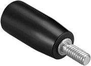 Manubrio Regolabile a Viti M6 in Acciaio - Nero - 32 mm - Alta Resistenza - Maniglia