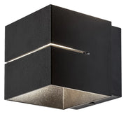 Applique moderna cubo G9 nero opaco Rabalux Kaunas