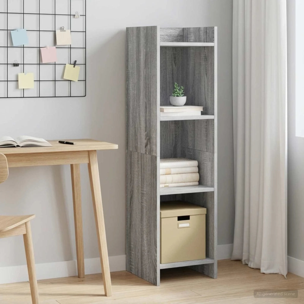 Libreria Sonoma grigio 30 x 30 x 111 cm Legno ingegnerizzato 8011280