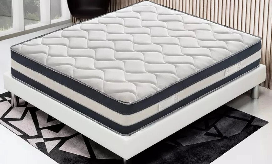Materasso Singolo 80x190 in memory foam - alto 25 cm - con Memory Gel - Alta densità