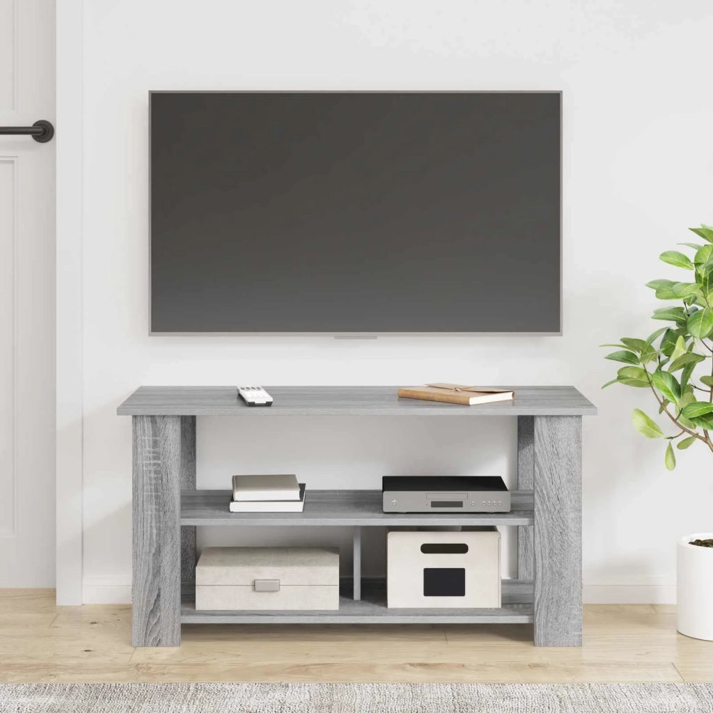 Supporto TV | Armadietto TV | Mobile Porta TV Grigio Sonoma 100 x 40 x 50 cm