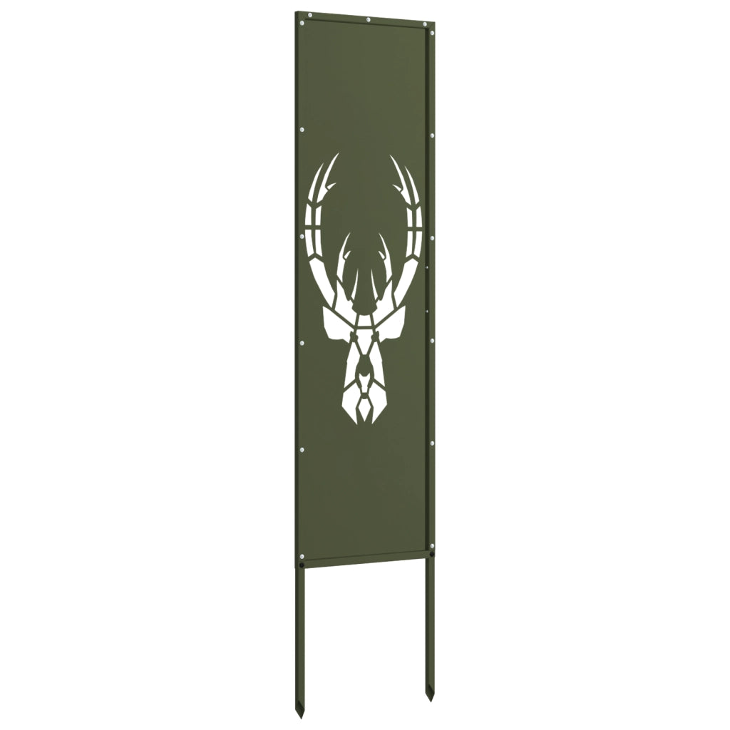 Schermo per privacy in giardino Oliver verde 32 x 140 cm 876262