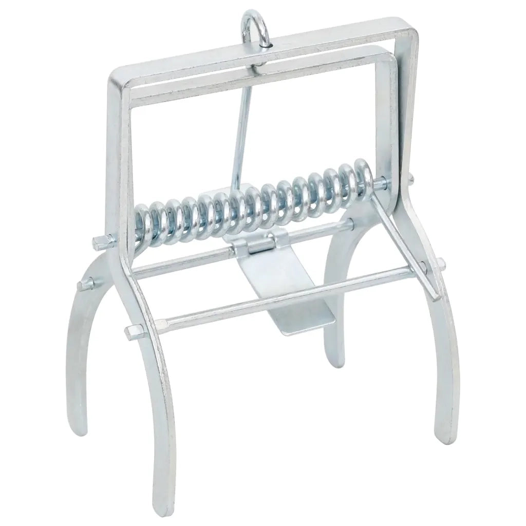 Trappole per Talpe 4 pz Argento Acciaio Zincato 150682