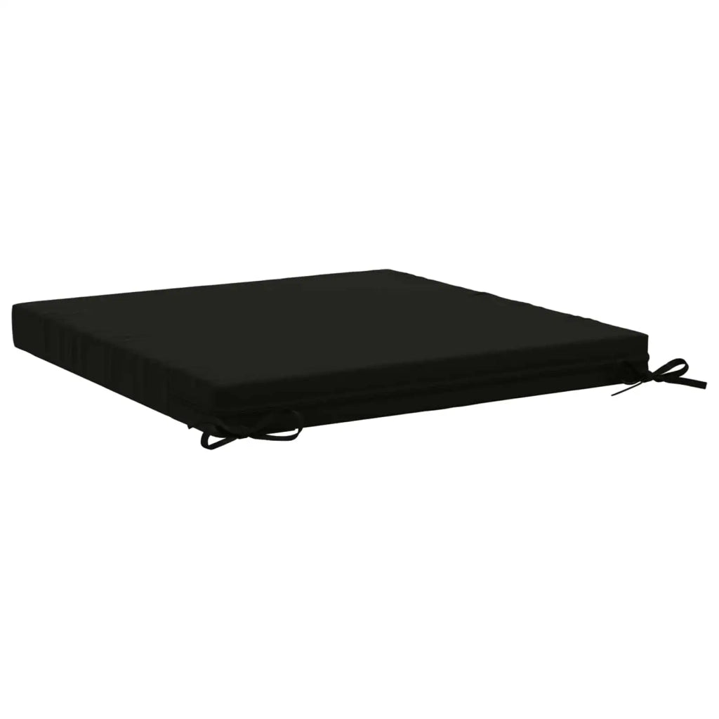 Cuscino per Sedia in Unico Pezzo SOEST 100% Poliestere Nero 944905