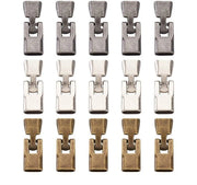 Ferramenta per serraggio - 15 set - Finestra 34 mm - Acciaio inox/Antico bronzo/Argento placcato
