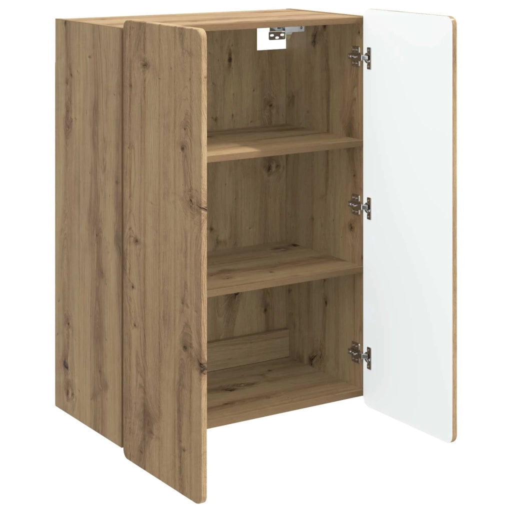 Mobiletto a muro Rovere Artigianale 66 x 34,5 x 92 cm 898234