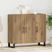 Credenza Rovere artigianale 90 x 34 x 80 cm Legno multistrato 862954