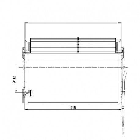Ventilatore centrifugo EBM D2E133-AZ01-B8
