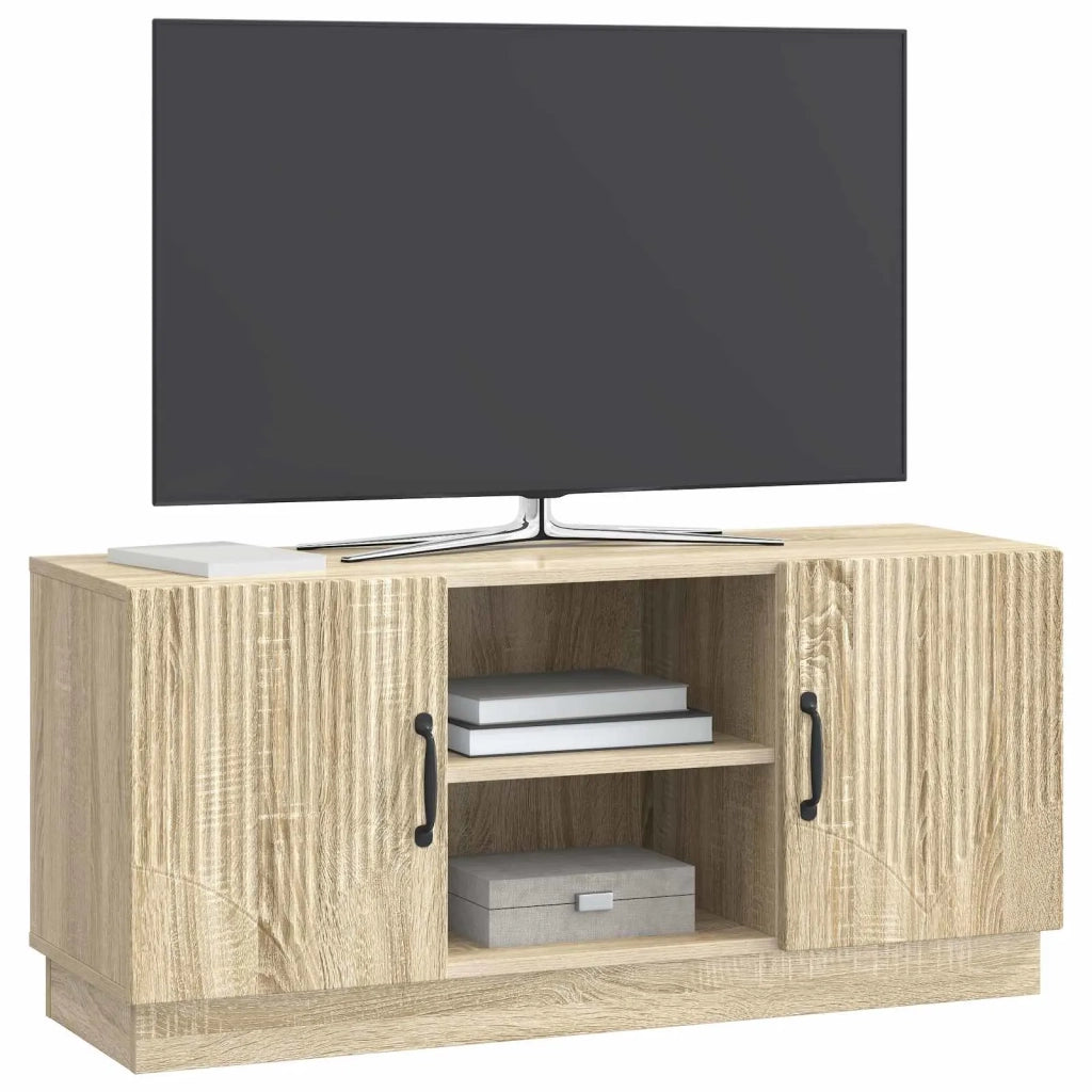 Mobile TV | Armadietto TV | Mobile Porta TV Rovere Sonoma 102 x 34,5 x 47 cm Legno ingegnerizzato