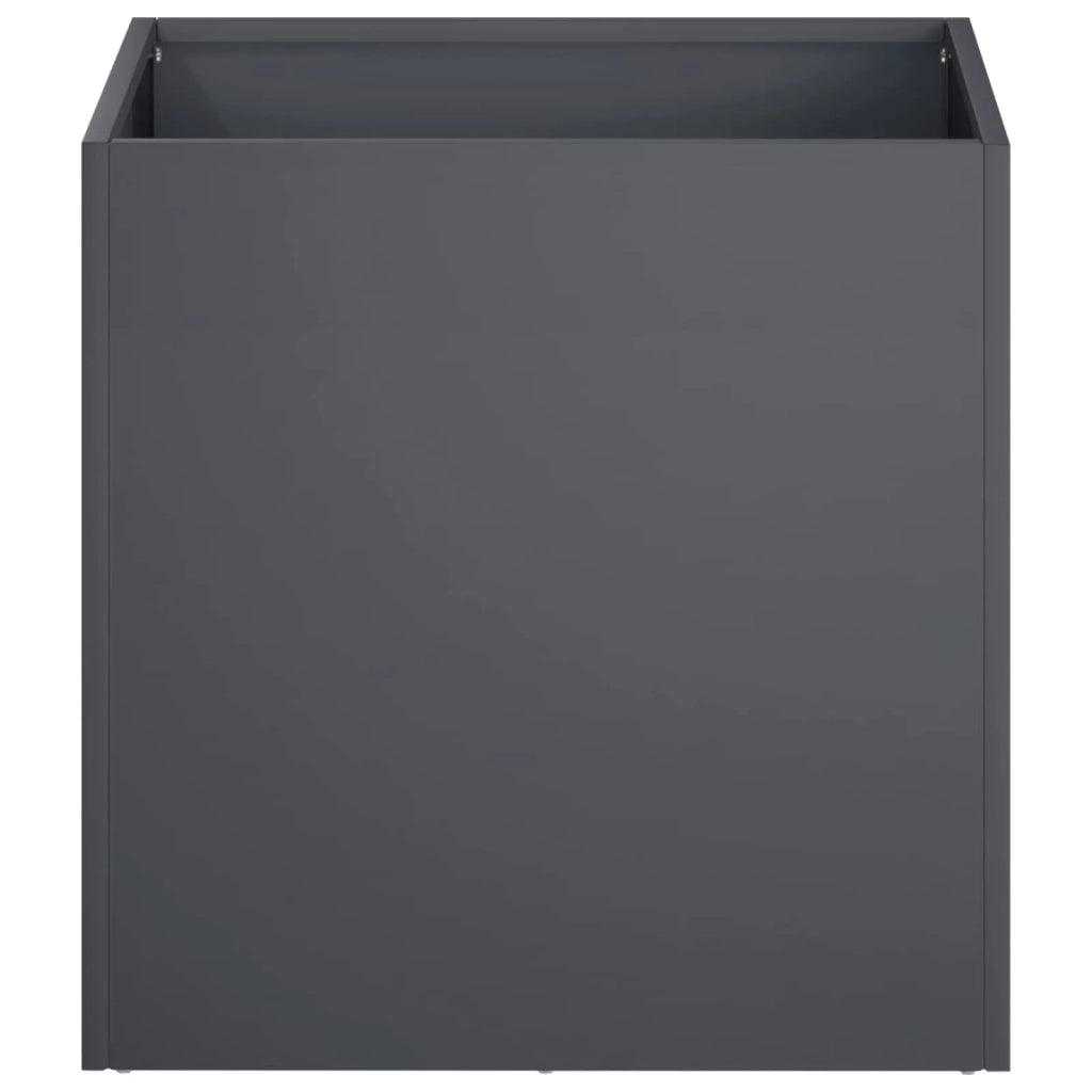Vaso da giardino Antracite 25 x 25 x 25 cm 8004942