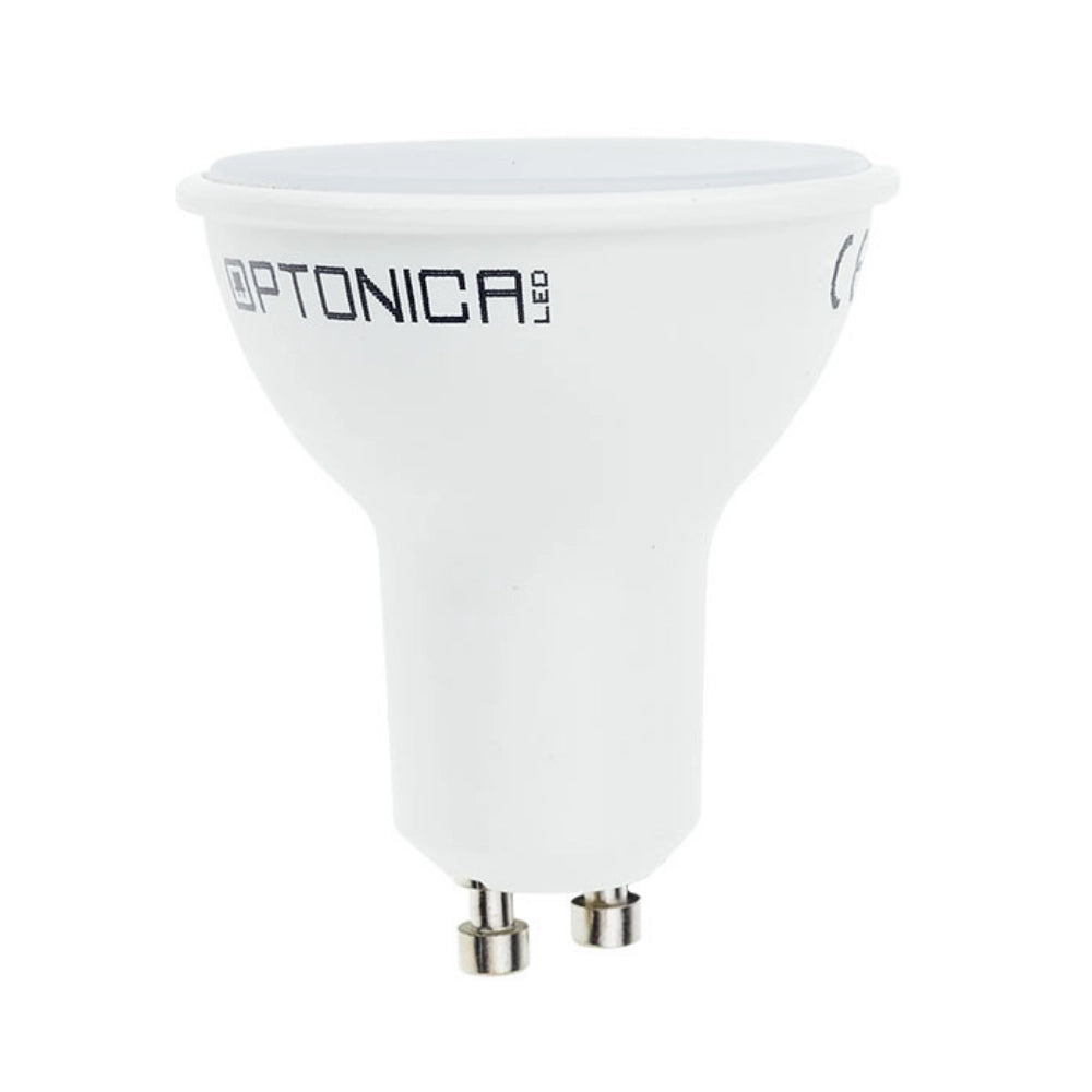 Lampadina dicroica led gu10 6.5 w resa 40watt risparmio energetico 4500k pezzi 6