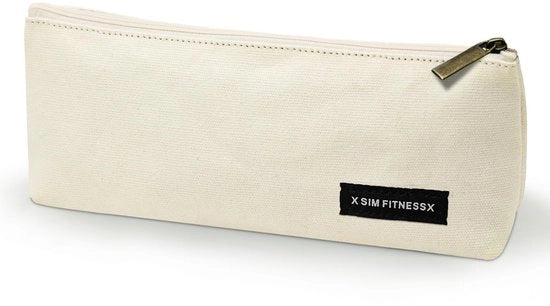 Etui per scuola e ufficio per ragazze adolescenti Oxford (beige)