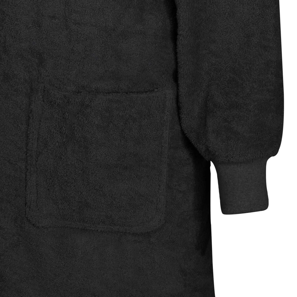 Felpa coperta KINN Nero XL Cotone 4100887