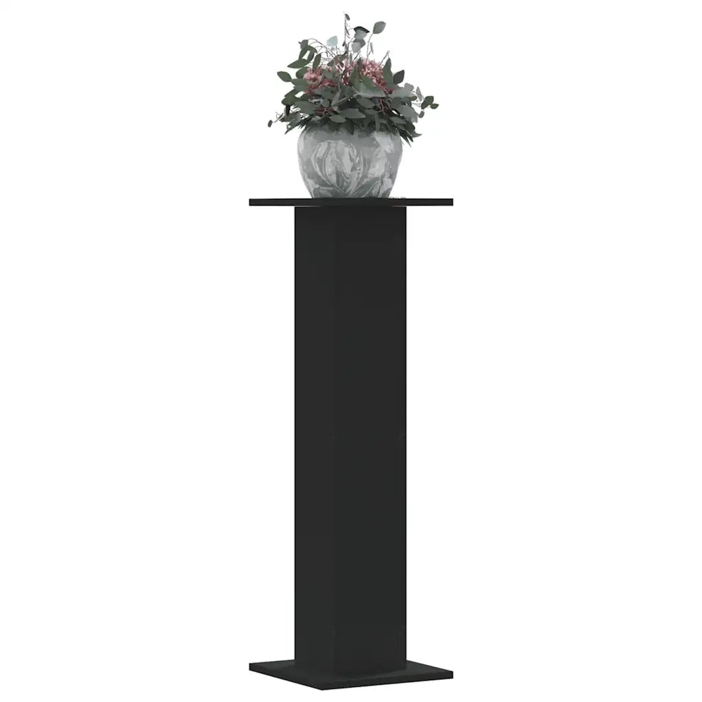 Supporti per piante | Sostegno per piante 2 pz Neri 30x30x95 cm Legno Multistrato
