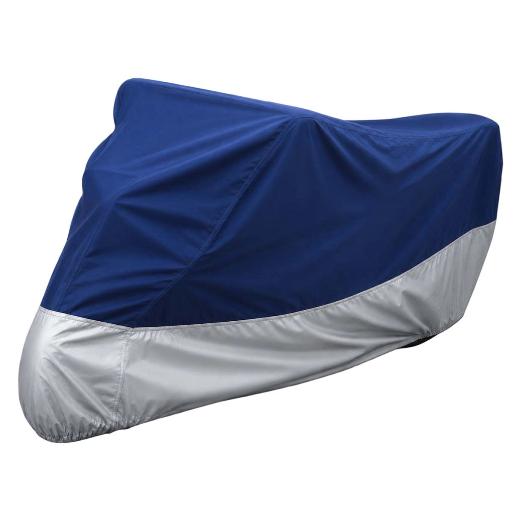 Copertura di Protezione per Moto in Tessuto Oxford 200x90x100cm Blu Avizar