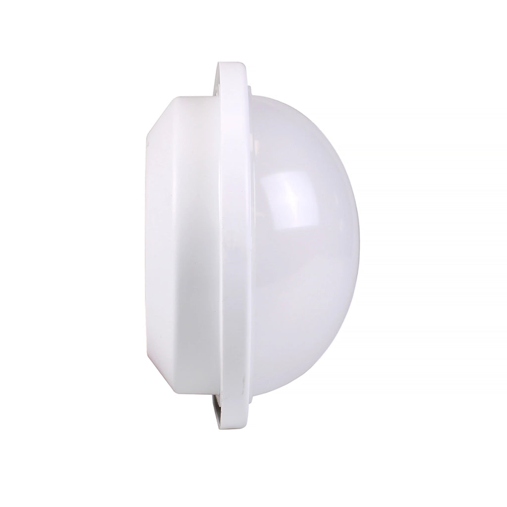 APPLIQUE LED DA PARETE IP65 LUCE CALDA 3000K - DESIGN OVALE PER GIARDINI E FACCIATE ESTERNE