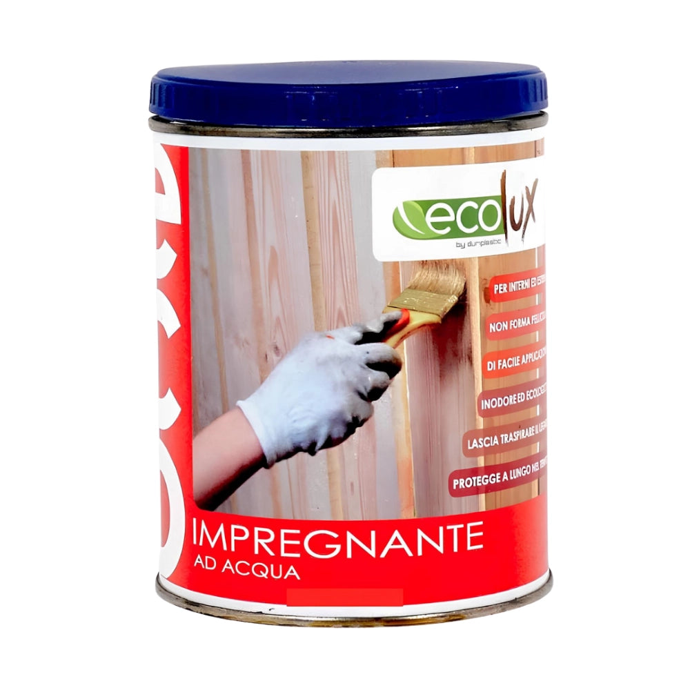Ecolux impregnante fondo protettivo acrilico pigmentato ciliegio per legno *** formato 0,750 lt, confezione 1