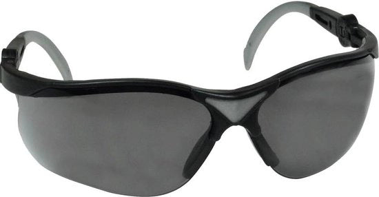 Visiera di sicurezza nero argento DIN EN 166-1 - L+D IONIC 26661SB