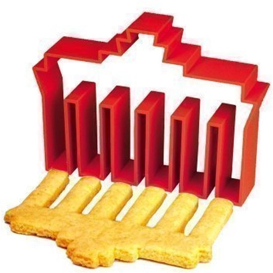 Souvenir in forma di Brandenburger Tor rosso