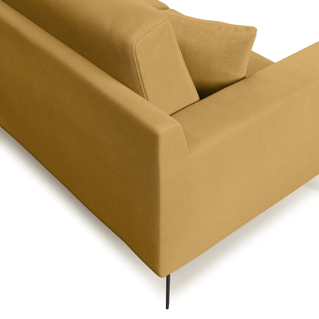Prestige Divano design moderno T11 146 cm giallo